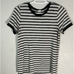 Black and white shirt